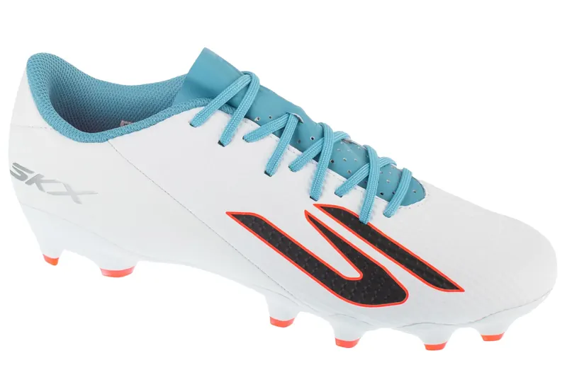 Skechers Skx 2 Academy Fg 252116-WTQP, Męskie, Białe, buty piłkarskie - korki, syntetyk, rozmiar: 43