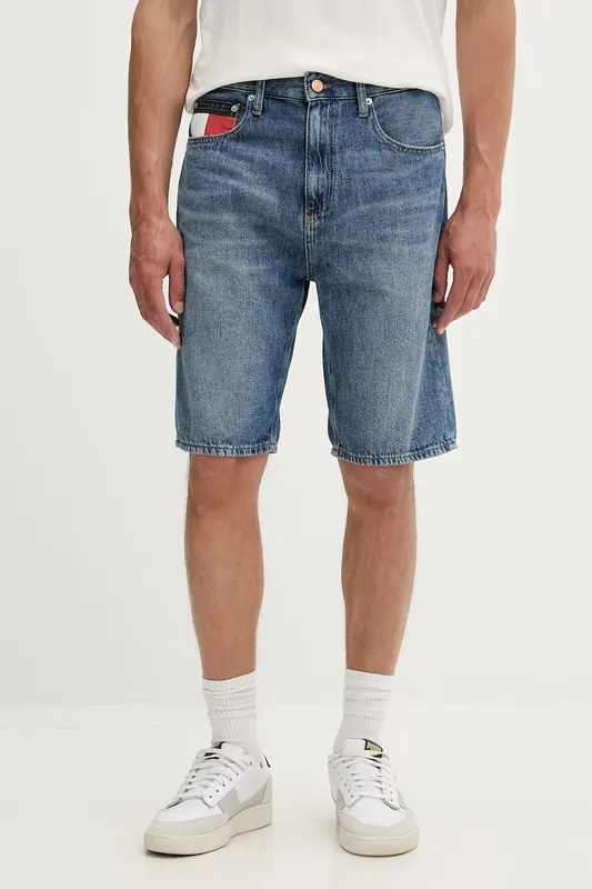Tommy Jeans szorty męskie jeansowe
