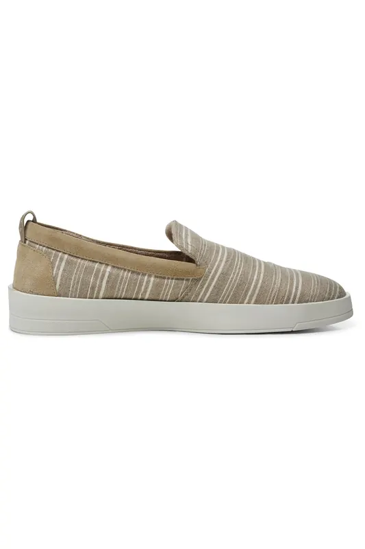 Shoe The Bear Stb-noah Slip On T Sand Stripe Maat: 40 | Sneakers Outlet | Heren | Beige