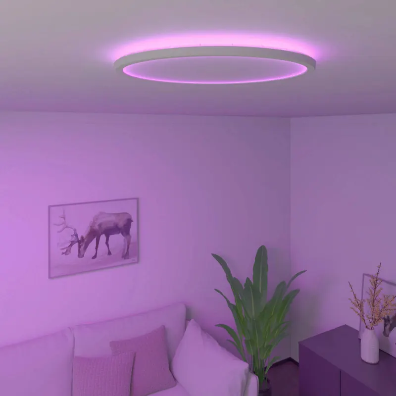 Lampa sufitowa LED Calex Smart Halo, Ø 40 cm