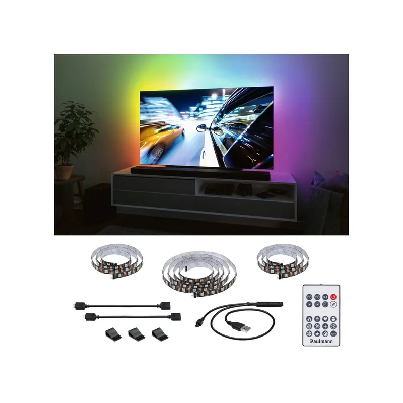 Paulmann EntertainLED Taśma LED RGB Set TV 65 cali