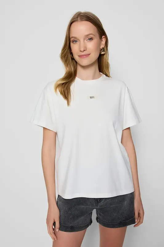 BIZUU t-shirt bawełniany TISHALLE