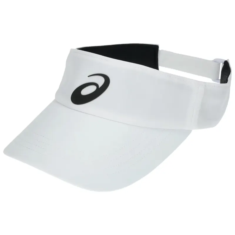 ASICS Performance Visor 3043A117-100, Unisex, Białe, czapki z daszkiem, poliester, rozmiar: S