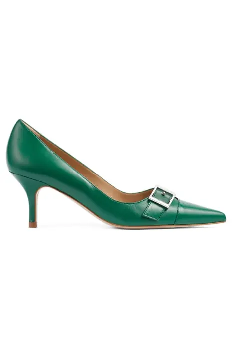 LK Bennett Cc Billie Curved Buckle Green Maat: 41 | Pumps Outlet | Dames | Groen