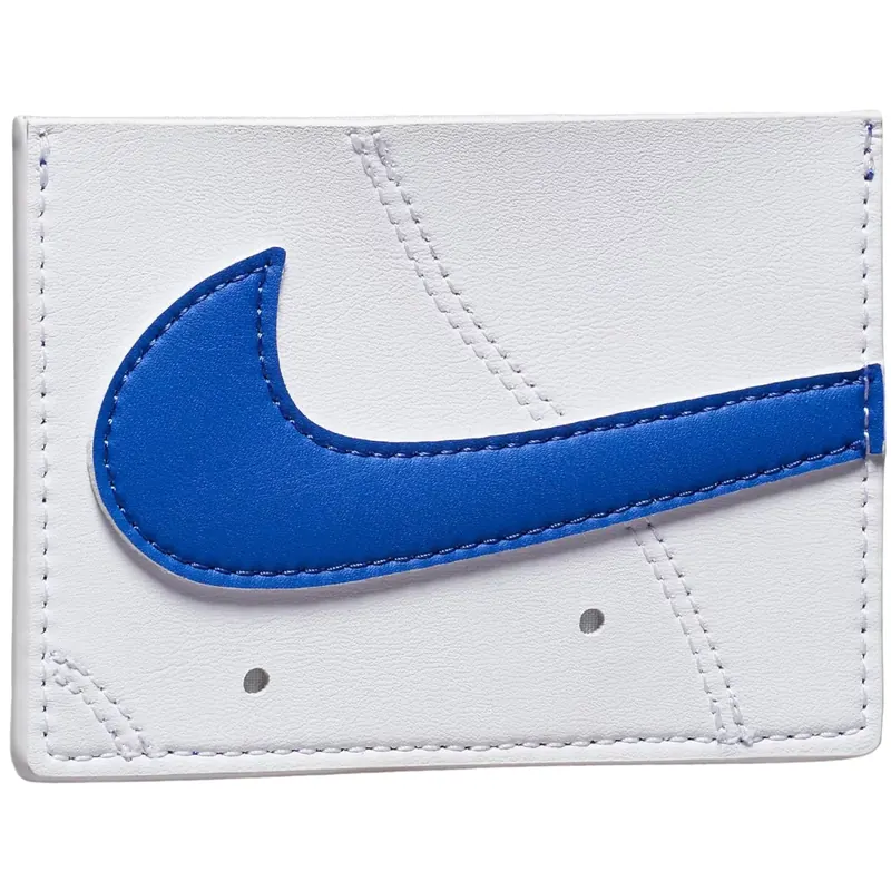 Nike Icon Air Force 1 Card Wallet N1009738-151, Unisex, Białe, portfele, poliuretan, rozmiar: One size