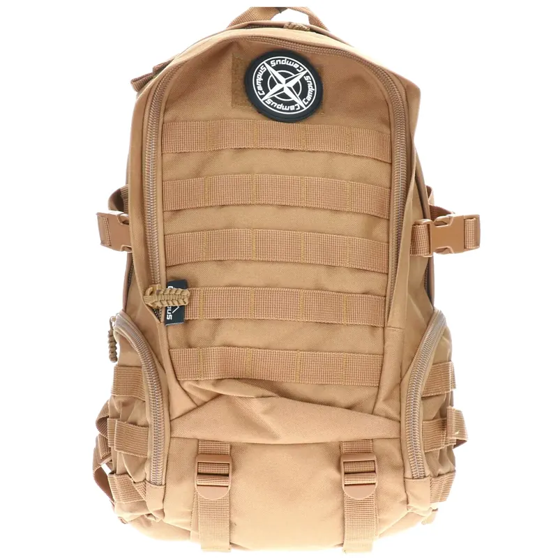 Campus Torrens Tactical 24L Backpack CU0713125820, Unisex, Brązowe, plecaki, poliester, rozmiar: One size