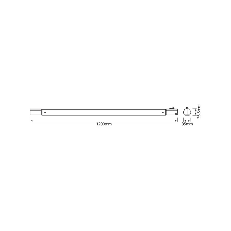 Listwa LED OSRAM TUBEKIT, 120 cm, 4000 K biała Przełącznik
