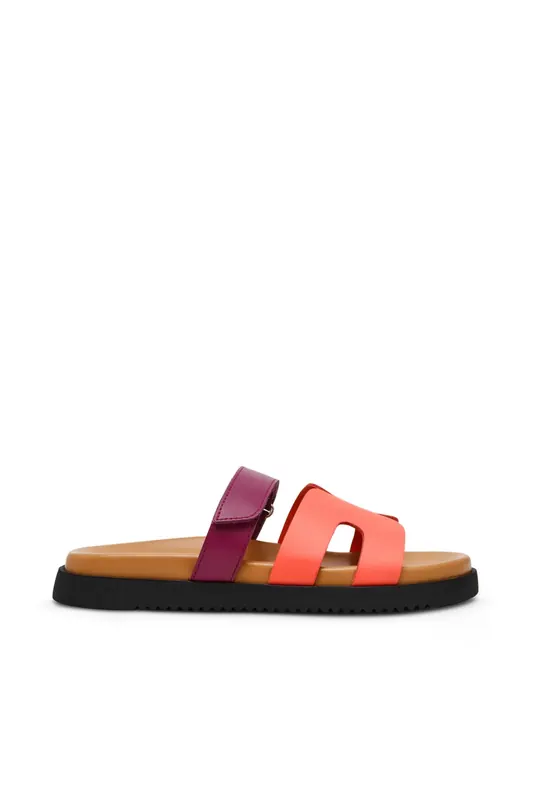 Steve Madden Missile Sandals Coral/plum Maat: 37 | Sandalen Outlet | Dames | Zand