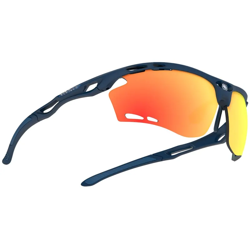 Okulary Rudy Project PROPULSE BLUE NAVY MATTE - Multilaser Orange (one size)