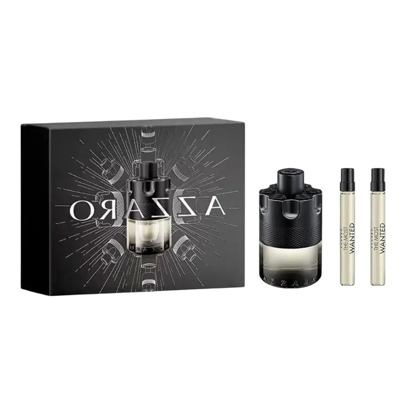 Azzaro Zestaw upominkowy The Most Wanted Intense Eau De Toilette Uomo 100ml i woda toaletowa Minis 2 x 10ml