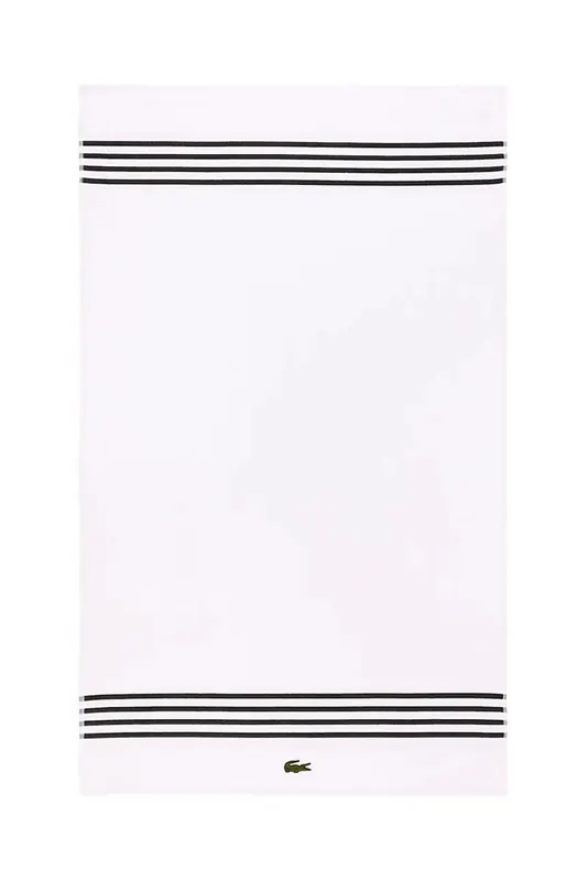 Lacoste średni ręcznik bawełniany LCOURTLI Bitume 90 x 150 cm