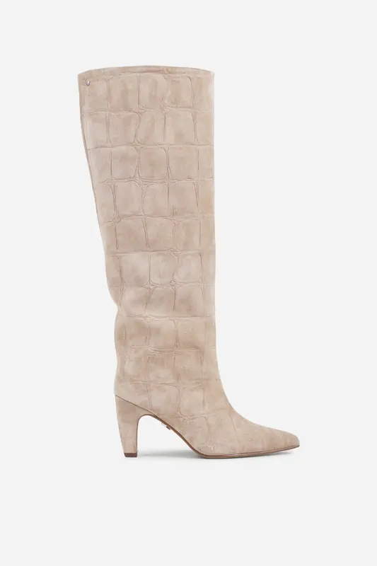 Bronx Low-jadey High Boot Sand Maat: 38 | Laarzen Outlet | Dames | Beige