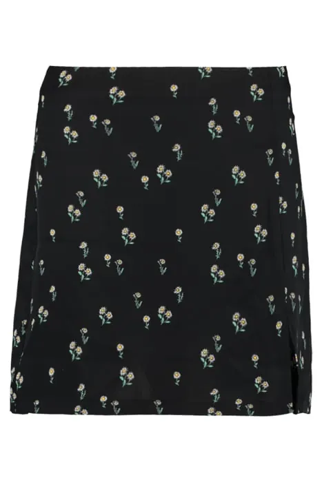 America Today Raya Flower Black Maat: L | Mini Rokken Outlet | Dames | Zwart