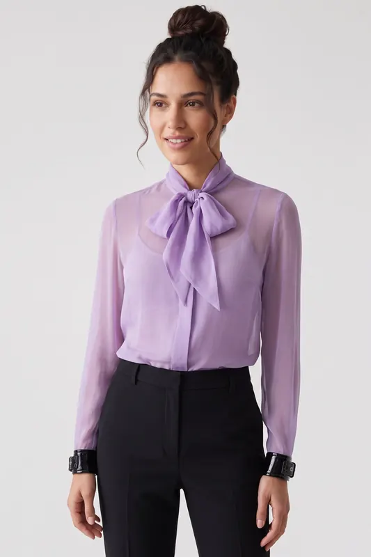 Moschino Top Purple Maat: 38 | Longsleeves Outlet | Dames | Paars