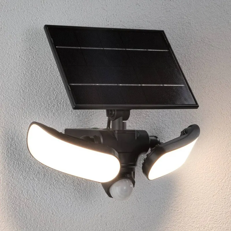 Kinkiet zewnętrzny Paulmann Solar Sonlig, antracytowy, z czujnikiem, IP65