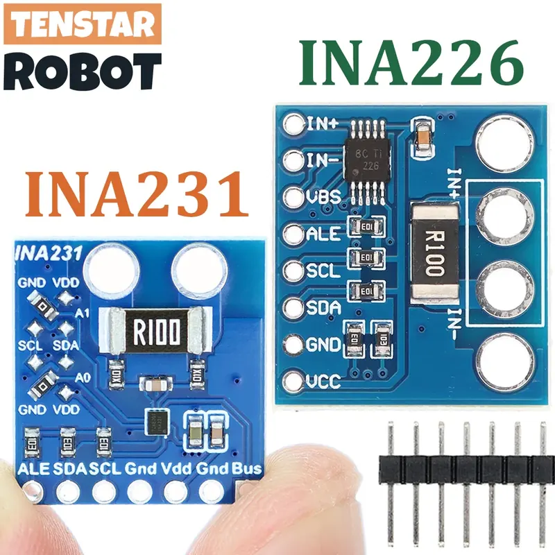 TENSTAR INA226 INA231 IIC I2C Interfejs dwukierunkowy Moduł czujnika monitorowania prądu/mocy CJMCU-226