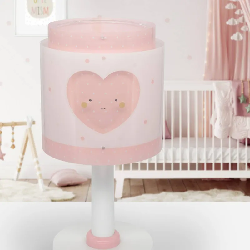 Lampa stołowa dla dzieci Baby Dreams, różowa, G4, Ø 15 cm