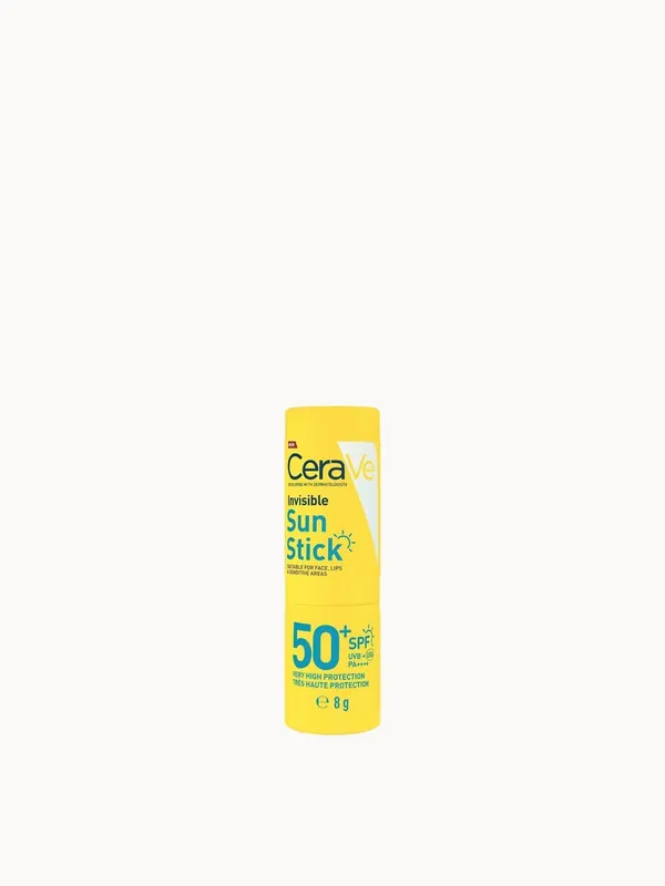 CeraVe Invisible Sun Stick SPF 50 for all skin types with 3 essential ceramides 8g