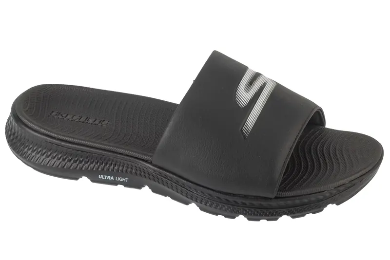 Skechers On-The-Go Go Consistent Sandal 2.0 - Culver 229269-BLK, Męskie, Czarne, klapki, syntetyk, rozmiar: 46