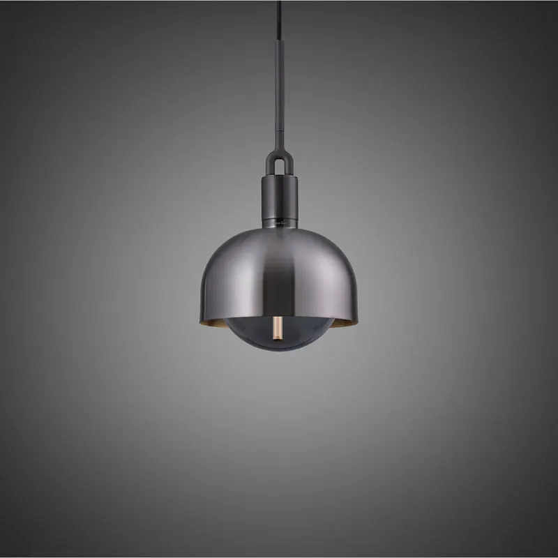 Buster + Punch Widelec Gunmetal/Smoked Glass Ø 25cm