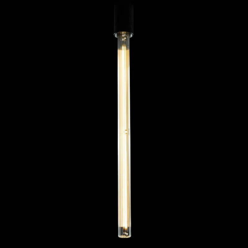 Segula LED E27 T55 6,2W 2700K przezroczysta ryflowana ściemniana