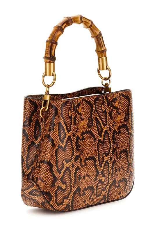 GUESS Eire Small Bucket Amber Maat: OS | Handtassen Outlet | Dames | Bruin