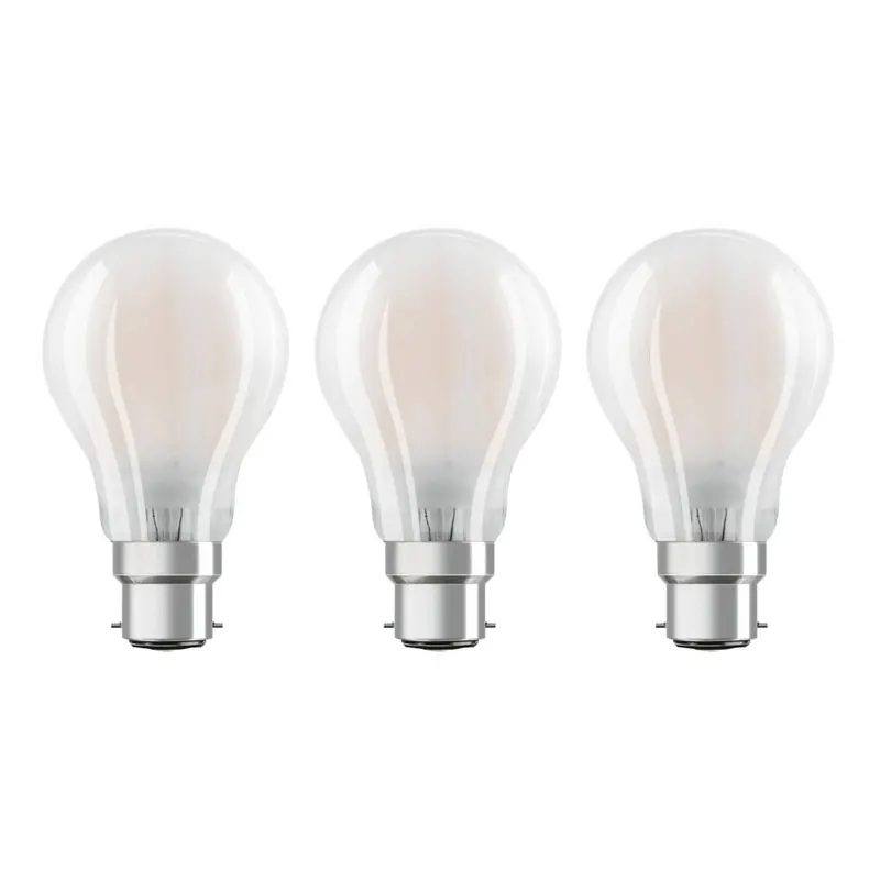 OSRAM żarówka B22d Classic 827 6,5W 3szt. matowa