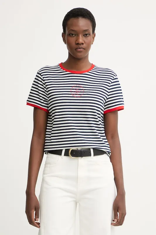 Tommy Hilfiger T-shirt damski z lyocellem