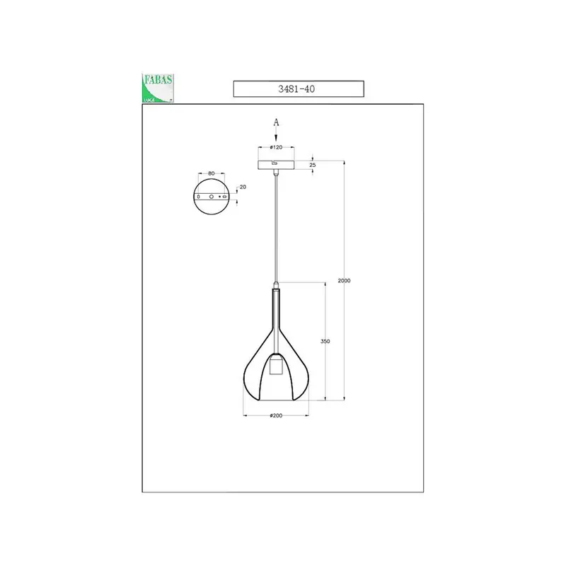 Lampa żyrandol fioletowy, lazurowy niebieski, 1-punktowa, szkło