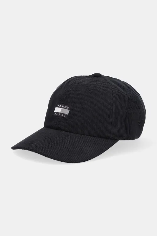 Tommy Jeans czapka z daszkiem sztruksowa