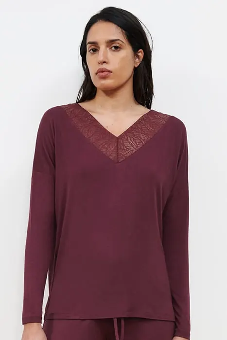 Femilet Nw Top Tshirt Ls Porto Maat: 44 | Nachtmode Outlet | Dames
