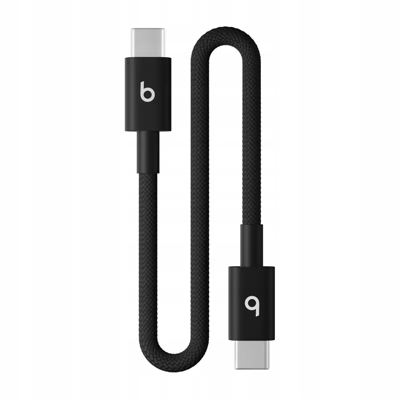 Beats Usb-c Usb-c Woven Cable (20cm) Bolt Black MEQ94EE/A