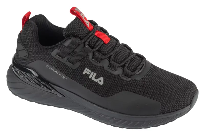 Fila Solrack FFM0480-80010, Męskie, Czarne, buty sneakers, przewiewna siateczka, rozmiar: 44