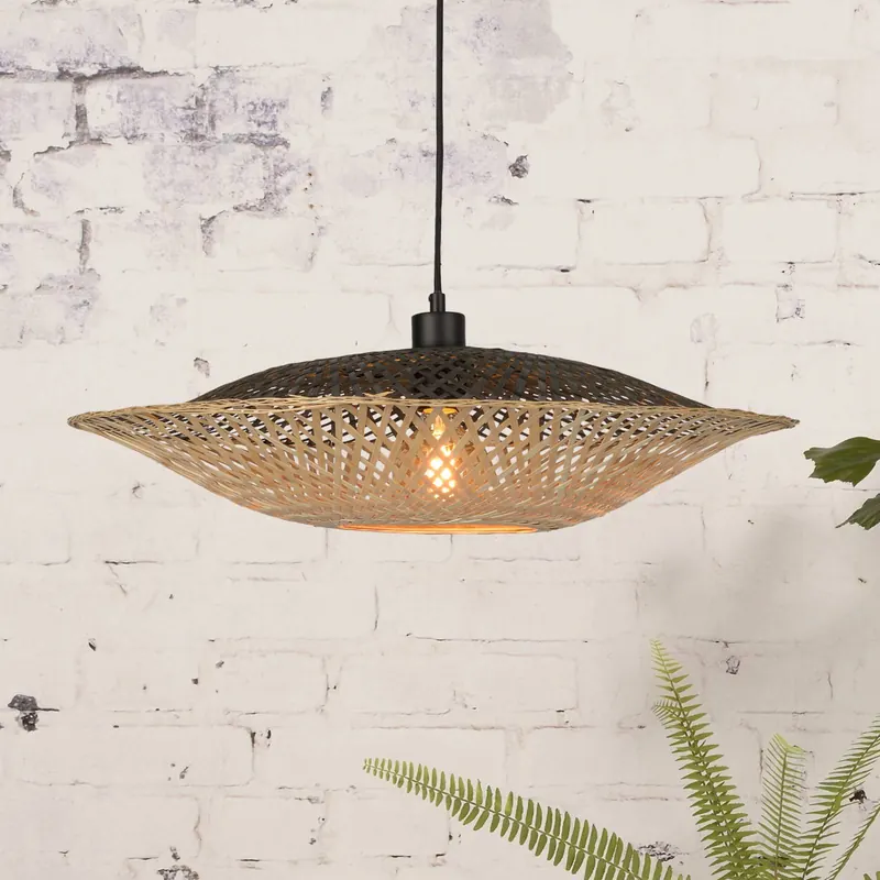 Good &amp; Mojo lampa wisząca Kalimantan pozioma Ø44cm