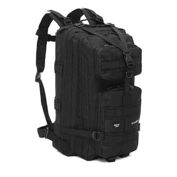 NILS CAMP plecak taktyczny 45L Ranger NC3902 czarny (one size)