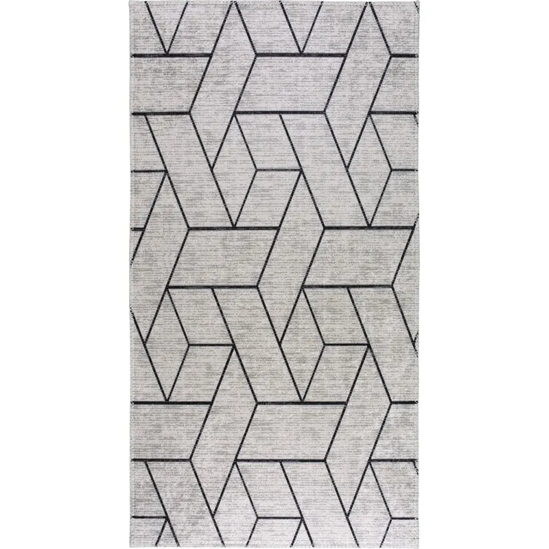 Jasnoszary chodnik odpowiedni do prania 80x200 cm – Vitaus