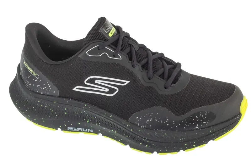 Skechers Go Run Consistent 2.0 - Piedmont 220874-BKLM, Męskie, Czarne, buty do biegania, tkanina, rozmiar: 46