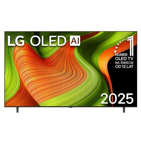 77 calowy LG OLED AI B5 4K Smart TV 2025 - OLED77B56LA