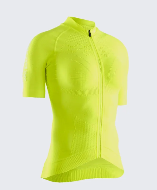 Koszulka męska X-Bionic EFFEKTOR 4.0 BIKE ZIP żółta (S)