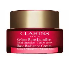 Clarins Super Restorative Rose Radiance Cream (Wszystkie typy skóry) - Przeciwzmarszczkowy krem na dzień 50ml