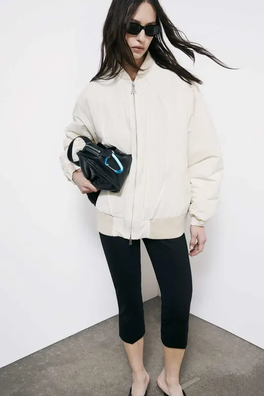 Kurtka bomberka oversize