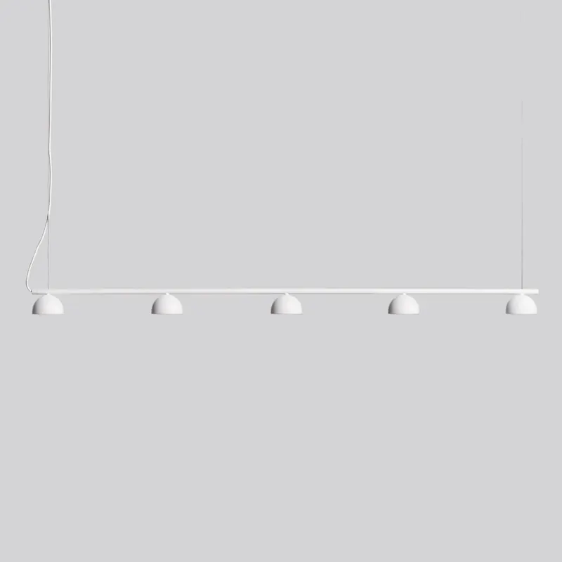 Northern Blush żyrandol LED, 5-pkt. biały
