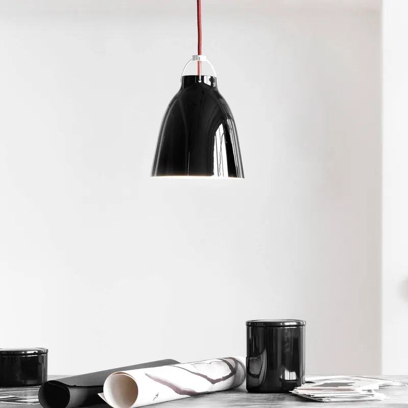 FRITZ HANSEN Caravaggio P1 błyszczący czarny