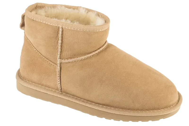 EMU Australia Stinger Micro W10937-SAND, Damskie, Brązowe, buty zimowe, skóra zamszowa, rozmiar: 39