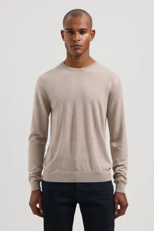 Dstrezzed Ds_destin Crewneck Vintage Khaki Maat: M | Sweaters Outlet | Heren | Beige