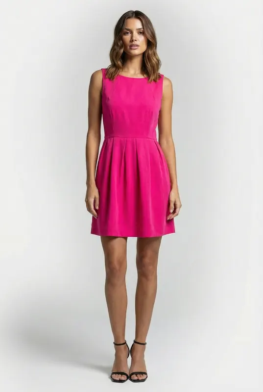 French Connection Slv Less Shift S Red Maat: 14 | Mini Jurken Outlet | Dames | Roze