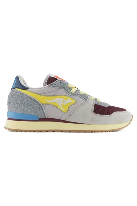 KangaROOS Aussie Neo Craft Vapor Grey/dk Berry Maat: 37 | Sneakers Outlet | Unisex | Grijs