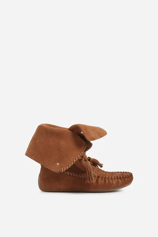 Bronx Savann-a Ankle Boot Cognac Maat: 38 | Instappers Outlet | Dames | Bruin