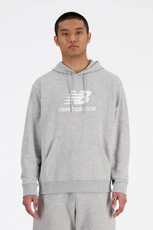 New Balance Sport Essentials French Terry Athletic Grey Maat: XL | Hoodies Outlet | Heren | Grijs