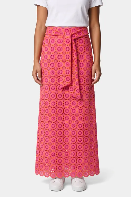 Moschino Skirt Pink Maat: 40 | Maxi Rokken Outlet | Dames | Roze